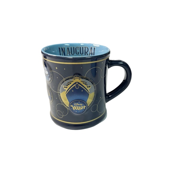 2022 Disney Cruise Line DCL Disney Wish Inaugural Sailing Coffee Mug - Picture 3 of 4